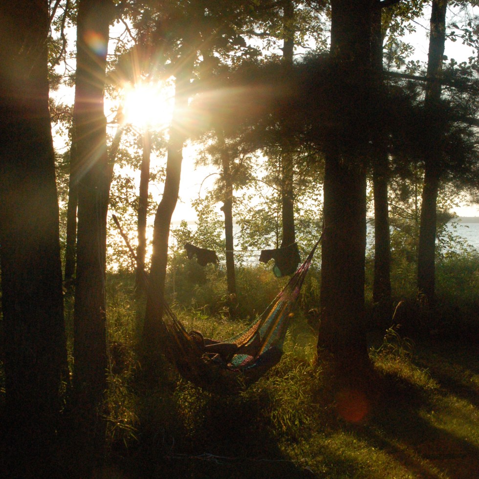 Twilight on the Mississippi River