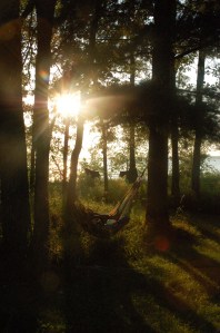 Twilight on the Mississippi River