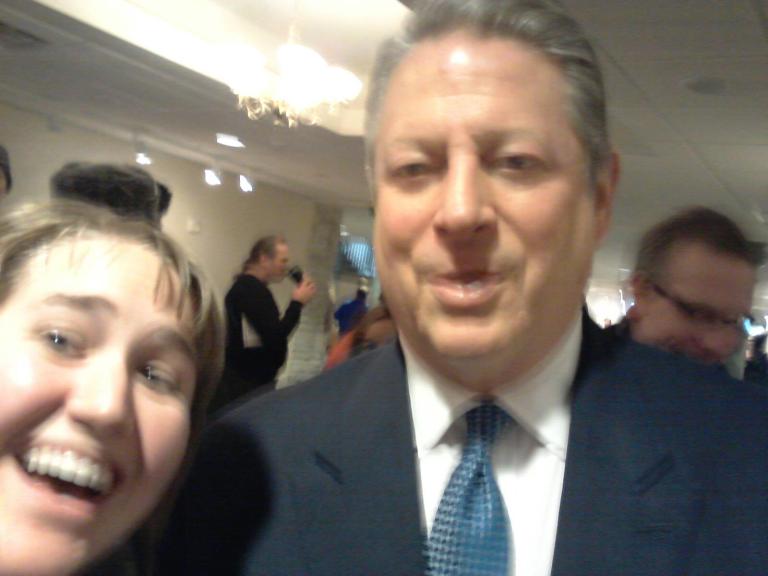 The one and only Al, and Katie Vogel